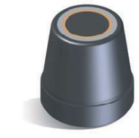 Flacher Magnet 28mm Durchmesser