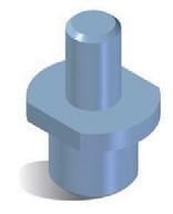 Referenzzylinder für 6 Durchmesser Löcher