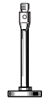 Scheibenförmiger Tastereinsatz, hochfester Stahl, M3, Ø12,7 H=2,2 von Renishaw