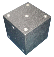 Granitwürfel: Kantenlänge 160 mm, nach DIN 875 Güt