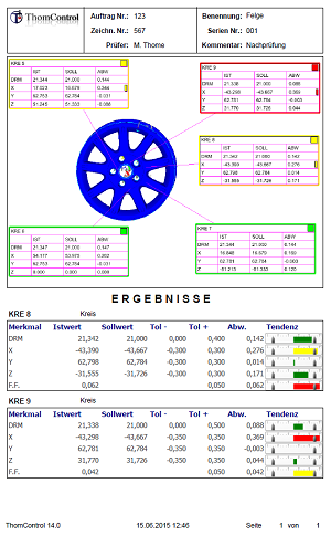 Manuelle Messmaschine  SMART 600*400*300 mit Tastkopf PH6, Messtaster TP20 und Basisgeometrie